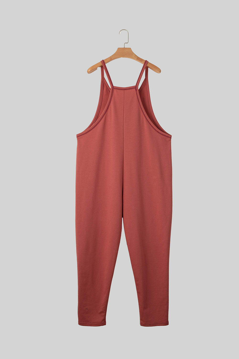 Gold Flame Side Pockets Harem Pants Sleeveless V Neck Jumpsuit - Premium Bottoms/Jumpsuits & Rompers from Ashes 2 Wildflowers Boutique, LLC- Just $29.71! Shop now at Ashes 2 Wildflowers Boutique, LLC