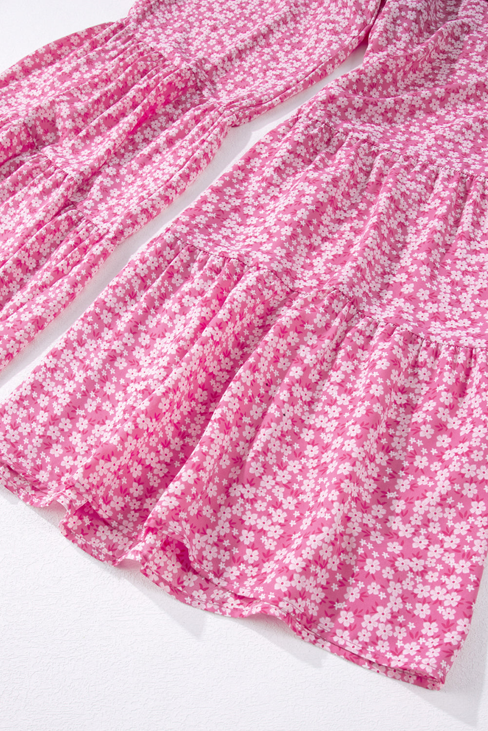 Phalaenopsis Thin Straps Smocked Bodice Wide Leg Floral Jumpsuit - Premium Bottoms/Jumpsuits & Rompers from Momma Done Gone Crafty- Just $32.13! Shop now at Momma Done Gone Crafty