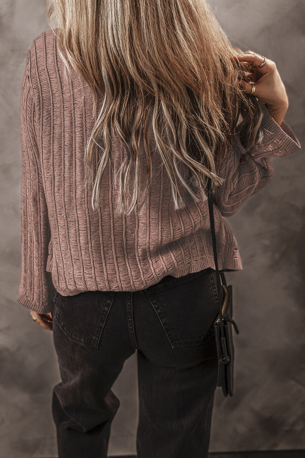 Goat Cut Out Textured Knit Buttoned Cardigan - Premium Sweaters & Cardigans/Cardigans from Momma Done Gone Crafty- Just $28.65! Shop now at Momma Done Gone Crafty