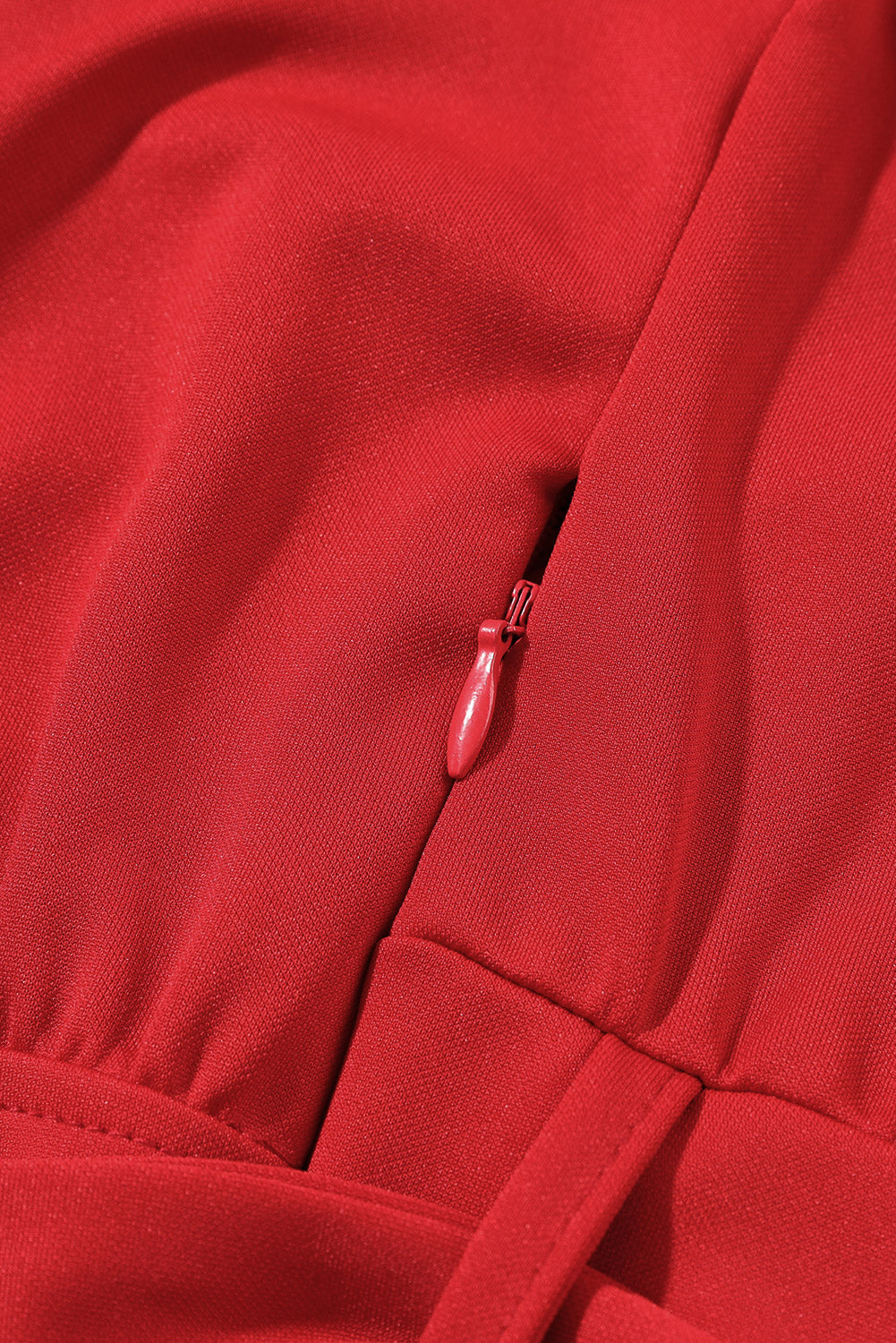 Red Belted Wide Leg Jumpsuit - Premium Bottoms from Momma Done Gone Crafty- Just $40.20! Shop now at Momma Done Gone Crafty