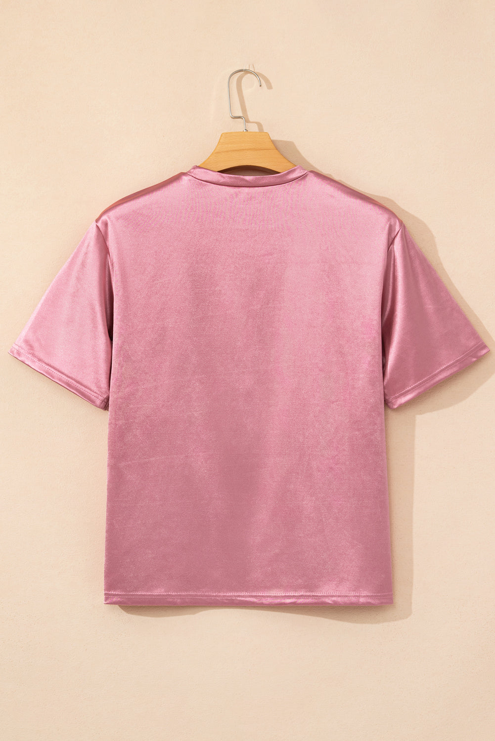 Pink Chest Pocket Loose Fit T Shirt - Premium Tops/Tops & Tees from Momma Done Gone Crafty- Just $22.99! Shop now at Momma Done Gone Crafty