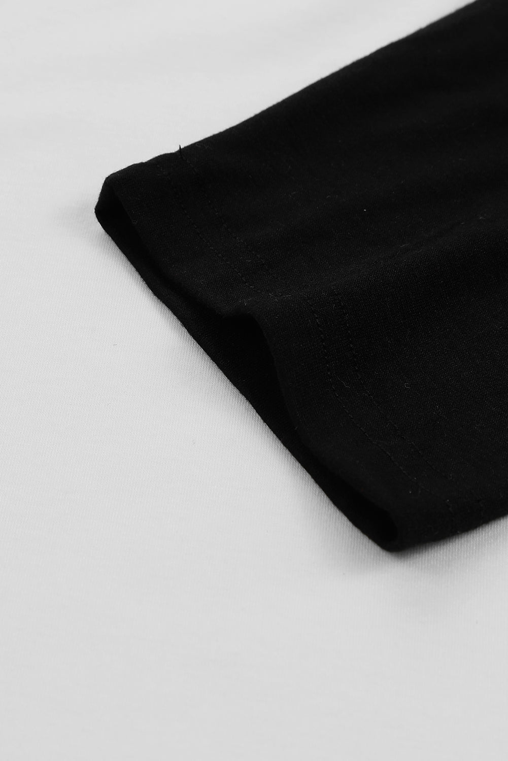 Black Color Block Raglan Sleeve Pullover Top - Premium Tops from Momma Done Gone Crafty- Just $44.10! Shop now at Momma Done Gone Crafty
