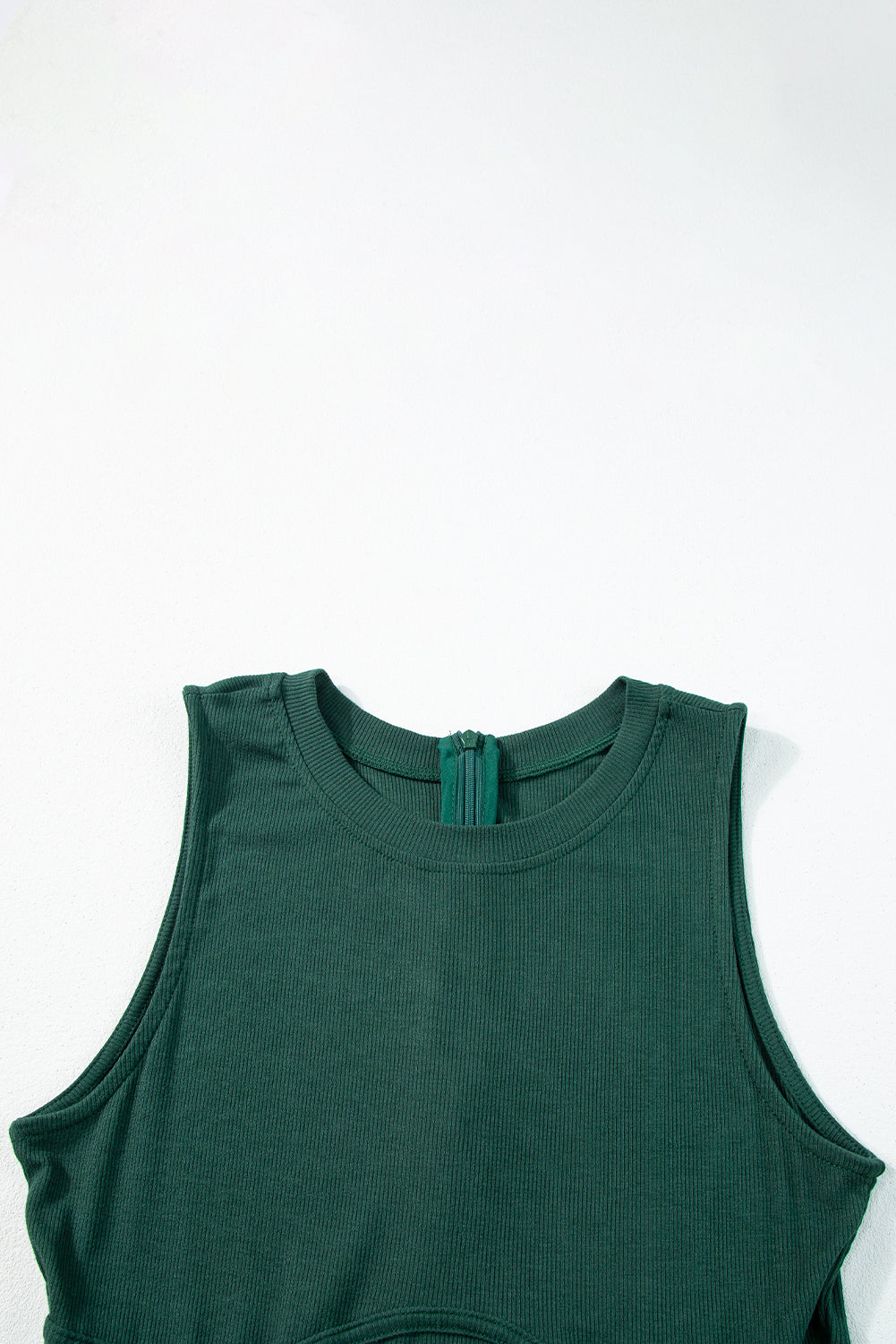 Blackish Green Cinched Waist Sleeveless Wide Leg Jumpsuit - Premium Bottoms/Jumpsuits & Rompers from Momma Done Gone Crafty- Just $35.82! Shop now at Momma Done Gone Crafty