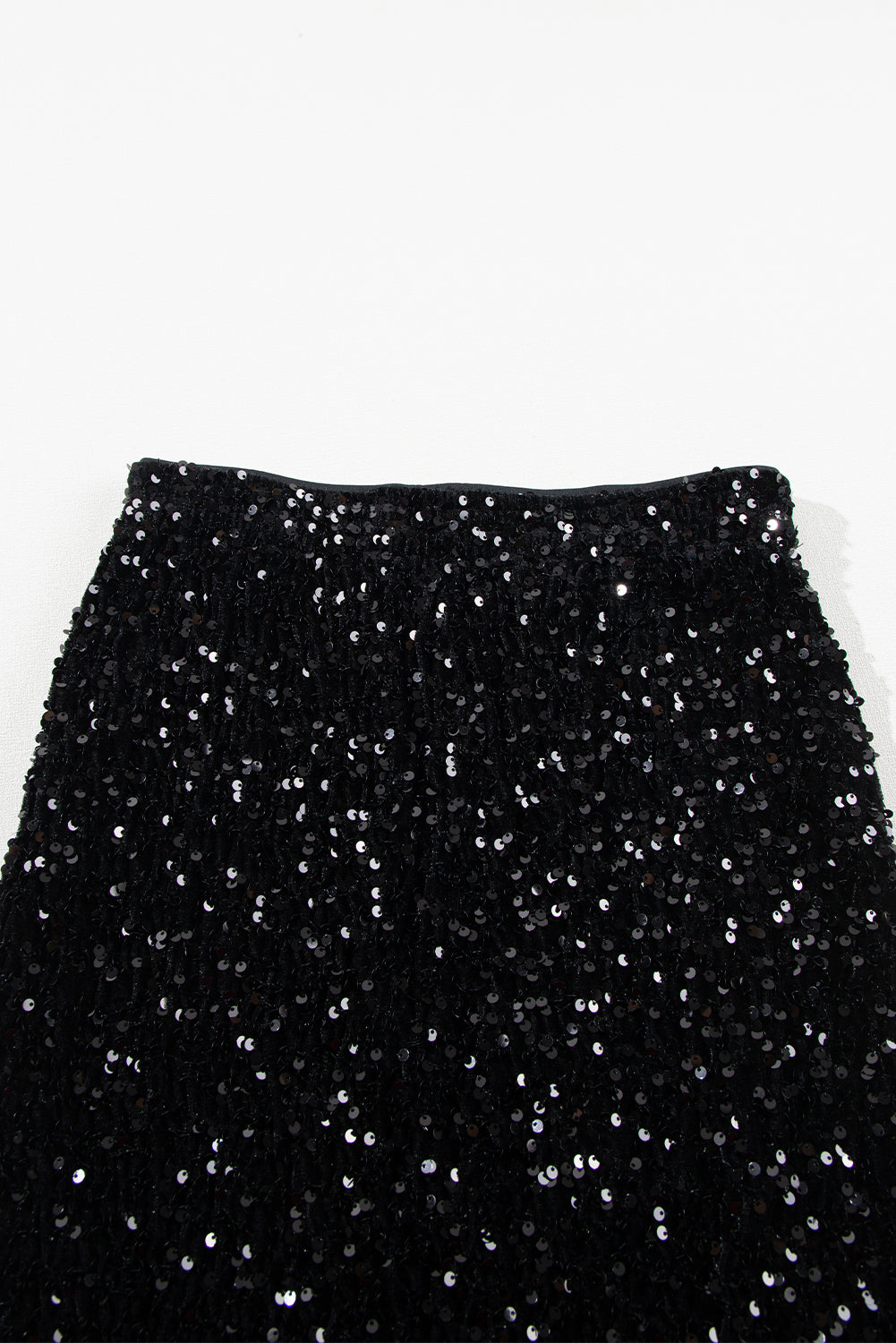 Black Sequin Bodycon Mini Skirt - Premium Bottoms/Skirts & Petticoat from Ashes 2 Wildflowers Boutique, LLC- Just $14.40! Shop now at Ashes 2 Wildflowers Boutique, LLC