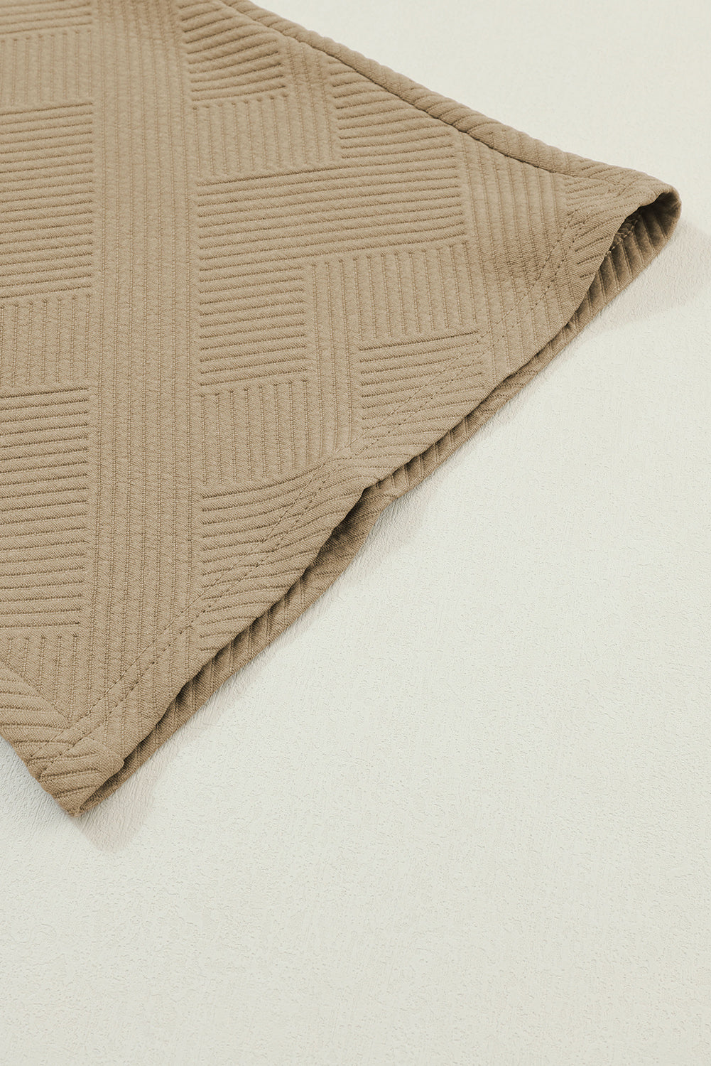 Khaki Ultra Loose Textured 2pcs Slouchy Outfit - Premium Loungewear from Momma Done Gone Crafty- Just $62.99! Shop now at Momma Done Gone Crafty