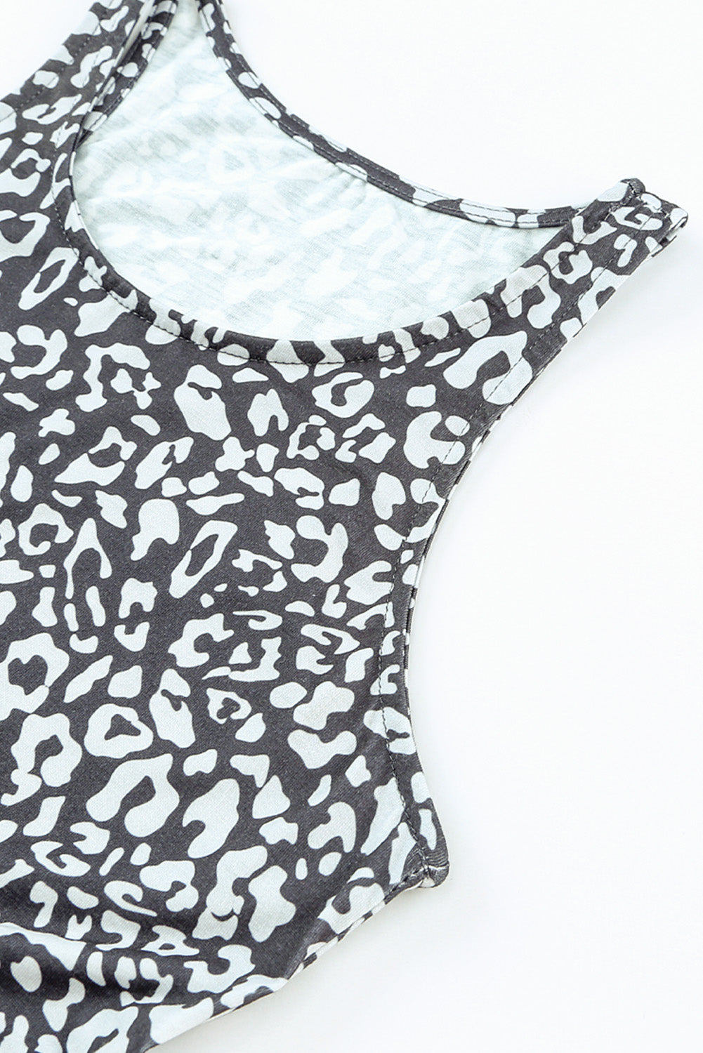 Gray Leopard Print Pocketed Sleeveless Maxi Dress - Premium Dresses/Maxi Dresses from Ashes 2 Wildflowers Boutique, LLC- Just $19.80! Shop now at Ashes 2 Wildflowers Boutique, LLC