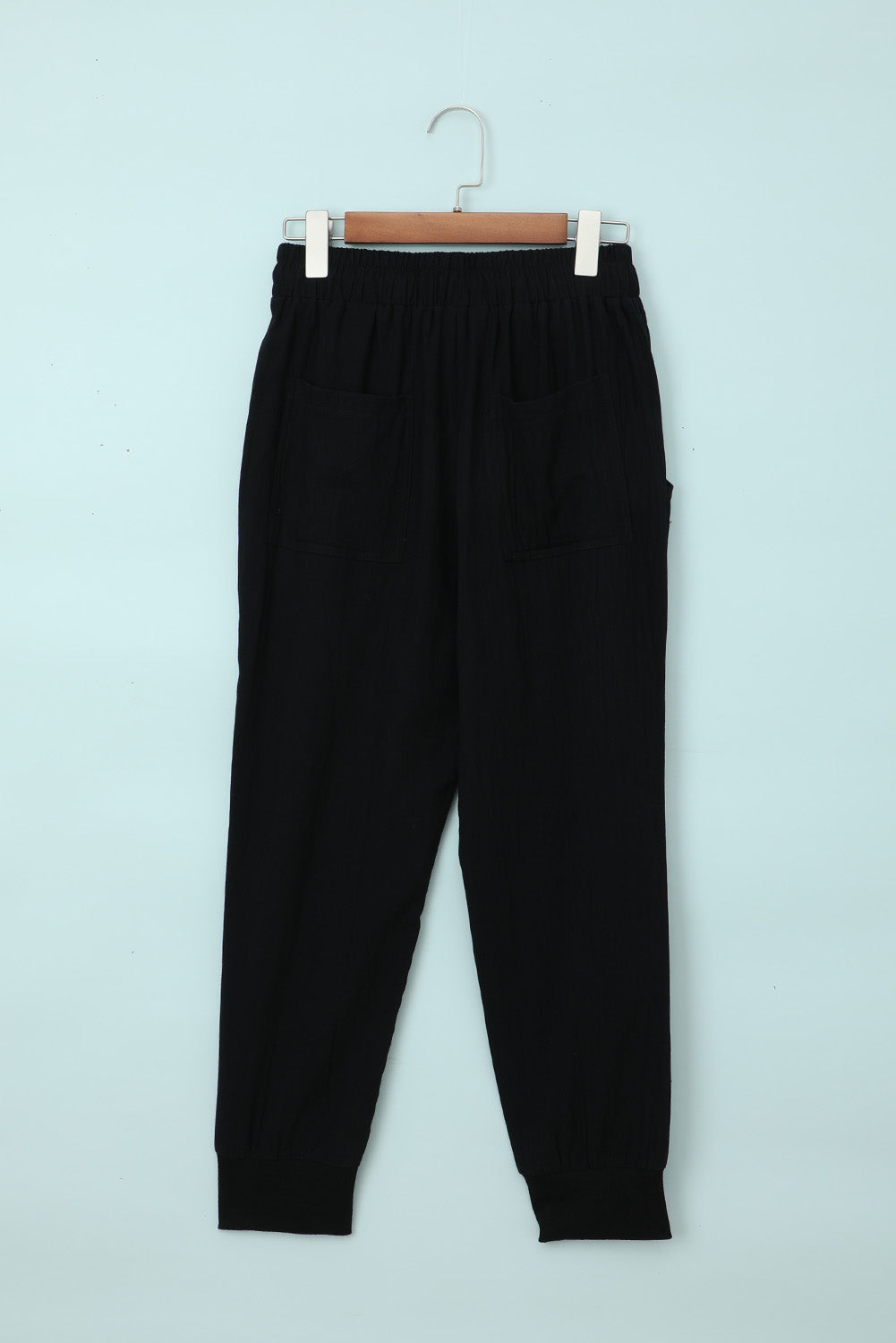 Black Causal Pockets Pants - Premium Bottoms from Momma Done Gone Crafty- Just $32.99! Shop now at Momma Done Gone Crafty