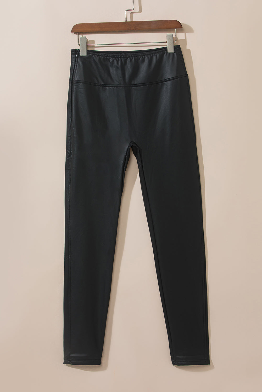 Black Faux Leather Skinny Leggings - Premium Bottoms/Leggings from Momma Done Gone Crafty- Just $22.20! Shop now at Momma Done Gone Crafty