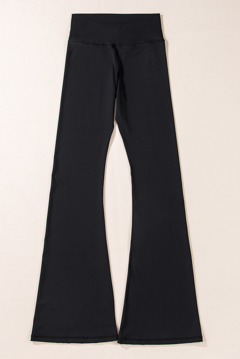 Black V Shape High Waist Flared Leggings - Premium Bottoms/Leggings from Ashes 2 Wildflowers Boutique, LLC- Just $29.30! Shop now at Ashes 2 Wildflowers Boutique, LLC