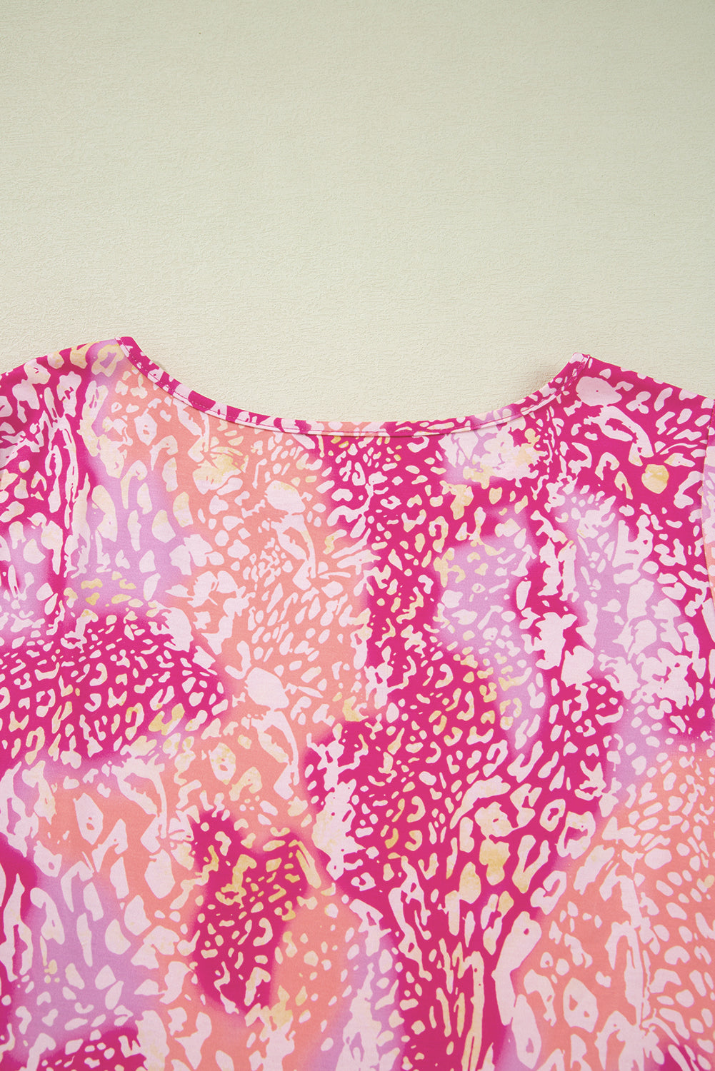 Rose Classic Leopard Print Handkerchief Hem Tunic Top - Premium Tops/Blouses & Shirts from Ashes 2 Wildflowers Boutique, LLC- Just $18.70! Shop now at Ashes 2 Wildflowers Boutique, LLC