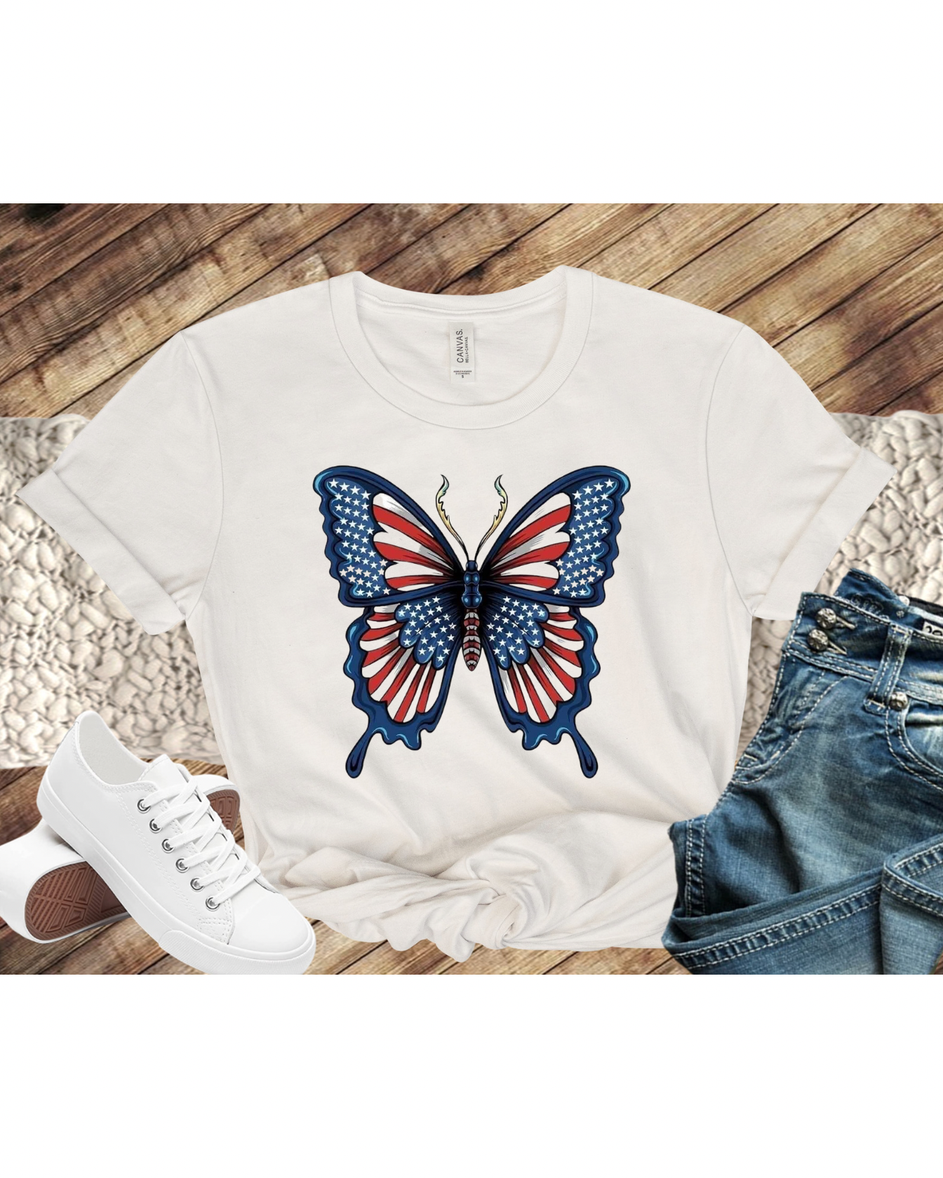 USA Butterfly - Premium  from Momma Done Gone Crafty- Just $25.00! Shop now at Momma Done Gone Crafty