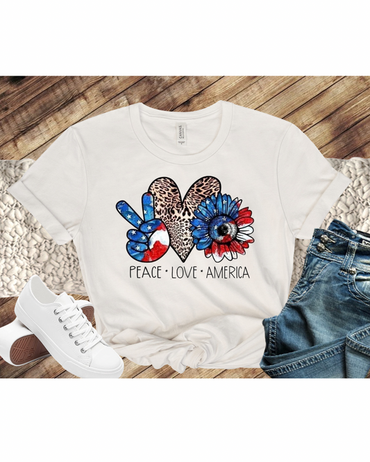 Peace Love America - Premium  from Momma Done Gone Crafty- Just $25.00! Shop now at Momma Done Gone Crafty