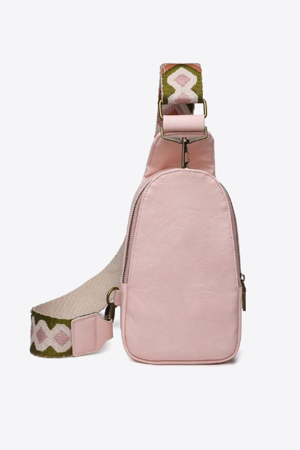 Random Pattern Adjustable Strap PU Leather Sling Bag - Premium  from Momma Done Gone Crafty- Just $40.99! Shop now at Momma Done Gone Crafty