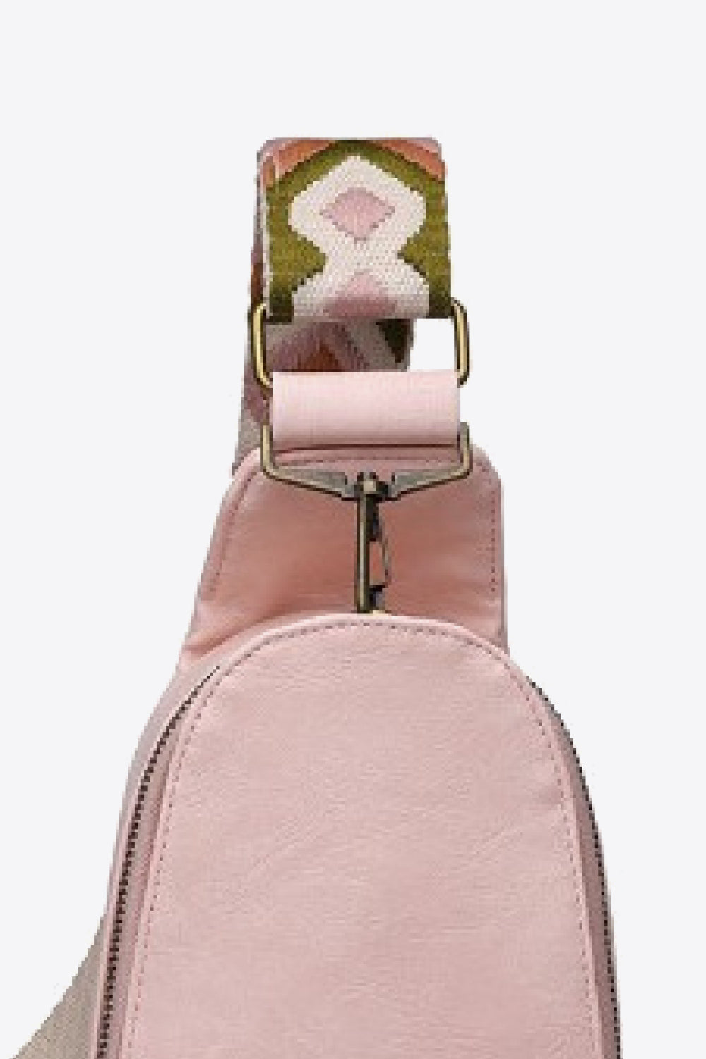 Random Pattern Adjustable Strap PU Leather Sling Bag - Premium  from Momma Done Gone Crafty- Just $40.99! Shop now at Momma Done Gone Crafty