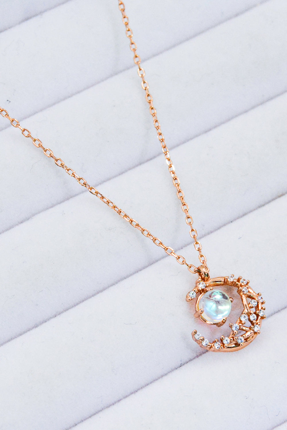 Where It All Began Moonstone Necklace - Premium  from Momma Done Gone Crafty- Just $75! Shop now at Momma Done Gone Crafty