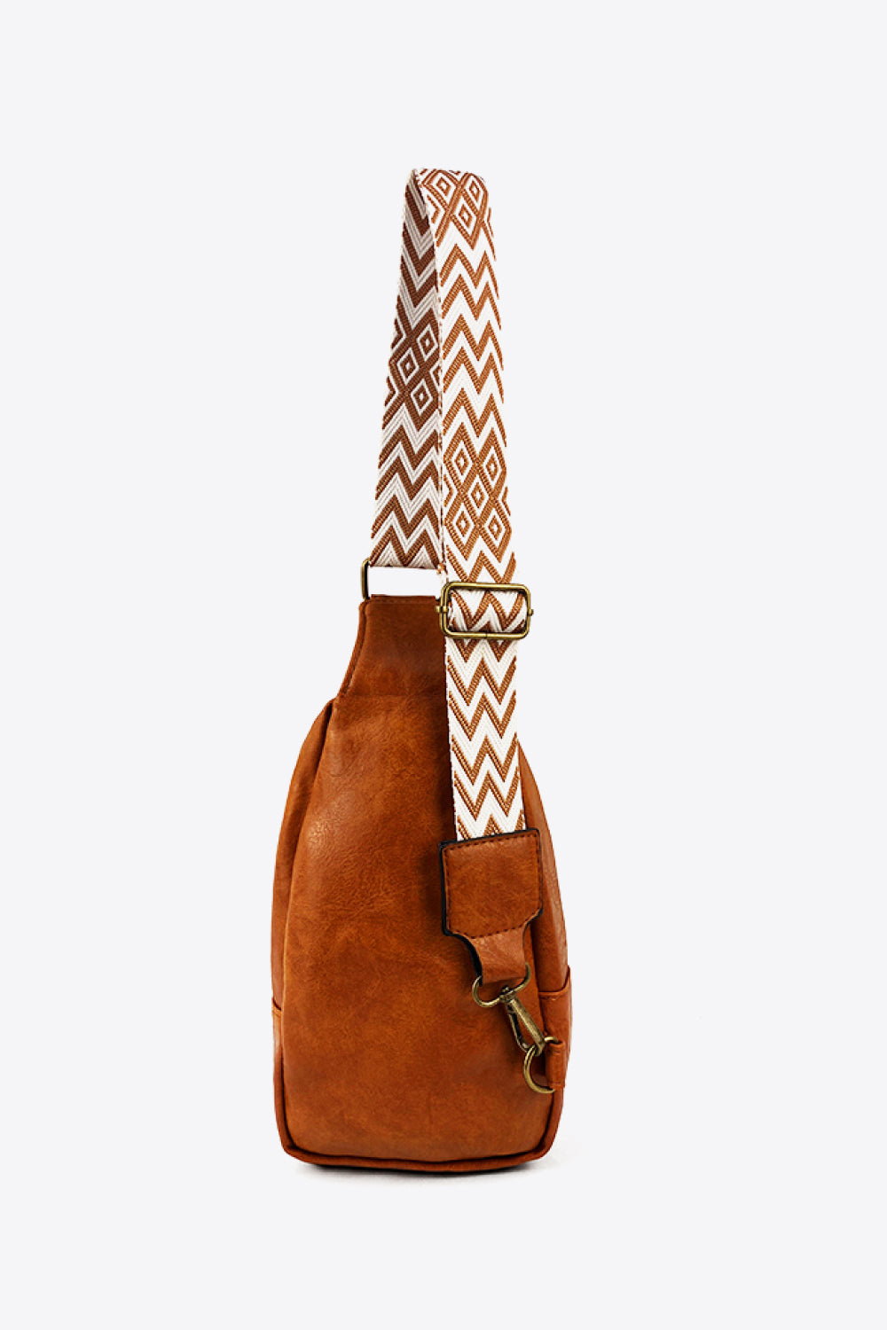 Random Pattern Adjustable Strap PU Leather Sling Bag - Premium  from Momma Done Gone Crafty- Just $40.99! Shop now at Momma Done Gone Crafty