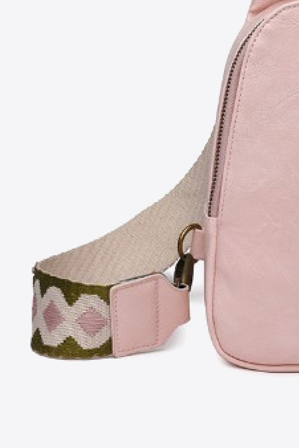Random Pattern Adjustable Strap PU Leather Sling Bag - Premium  from Momma Done Gone Crafty- Just $40.99! Shop now at Momma Done Gone Crafty